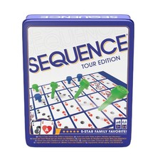 Goliath Games Sequence Travel Edition Tin Family Fun Game