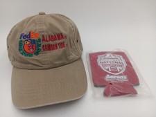 Alabama Crimson Tide FedEx Orange Bowl Vintage Hat Adjustable With Coozie