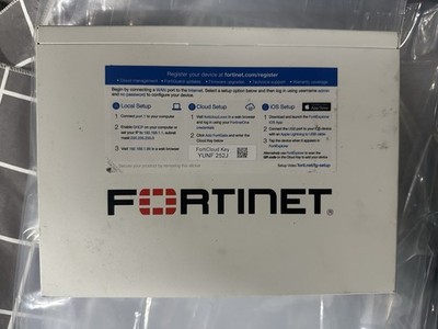 Fortinet FortiGate FG-40F Network Security Firewall - No Power Cord - Good