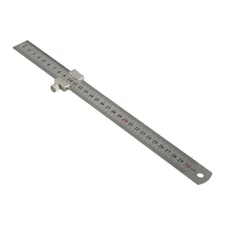 Accurate Measurement Set 30cm Marking Gauge Tool with Smooth Edged Steel Ruler