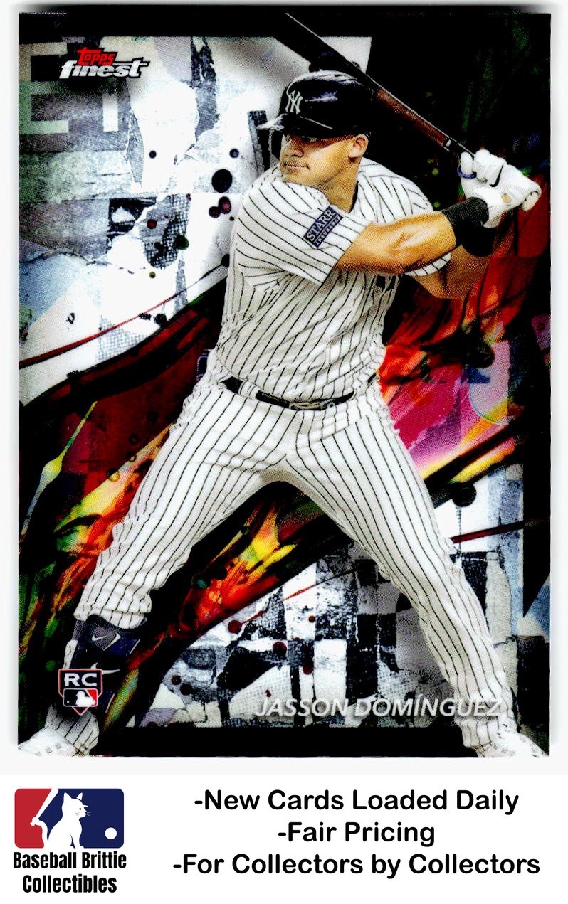 2024 Topps Finest #83 Jasson Domínguez RC Rookie New York Yankees