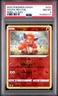 2020 POKEMON SWORD & SHIELD REBEL CLASH #024 VULPIX-REVERSE FOIL PSA 8