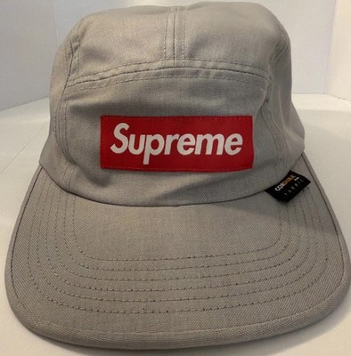 Supreme Cordura Camp Cap Hat Silver Box Logo | eBay
