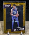 2017-18 Panini Prestige - Micro Etch Rookie Justin Jackson #15 (RC) Orange