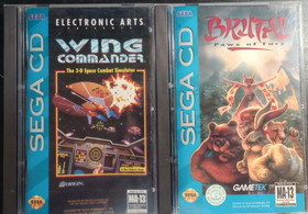 SEGA CD 9 GAMES LOT (Brutal, WWF Rage In The Cage, Tomcat Alley, and more.)