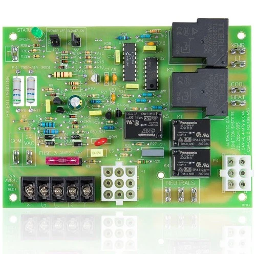 S1-7990-319P Furnace Control Circuit Board for Coleman Evcon York OEM 7990-319P
