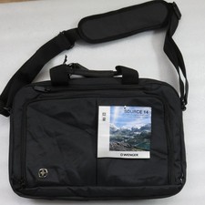 Wenger/SwissGear Source 14 inch 36 cm Laptop Briefcase Black  601064 NEW TAG NEW