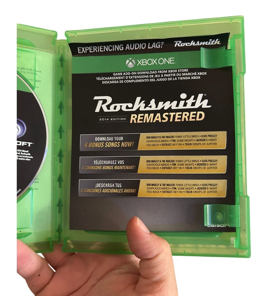 Rocksmith 2014 Edition Remastered ( Xbox One) No Cable No Manual UNTESTED - Image 4 of 4