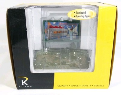 Action Accessories K-424083 Starlight Diner Operating Billboard K-Line  O/O-27