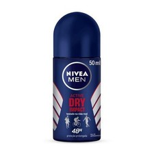 Nivea Men Active DRY Impact 72H Desodorante ROLLON Antibacteriano 0 Alcohol 50ml