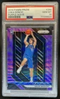 2018-19 Prizm Luka Doncic RC Prizms Purple Wave #280 Mavericks PSA 10