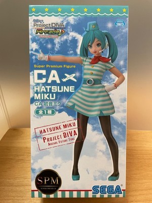 Hatsune Miku Super premium Figure CA 2018 SEGA limited VOCALOID Unused japam