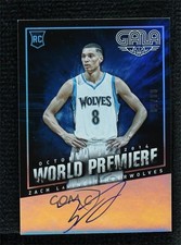 2014-15 Panini Gala World Premiere Auto 8/50 Zach LaVine #8 Auto fb8