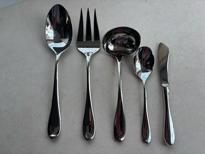 Gorham stainless STUDIO - 5 piece serving set NEW