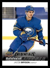 2021-22 Upper Deck Credentials - Rookie Arrivals - #RA-43 Jacob Bryson