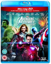 Marvel Avengers Assemble Blu-ray 3D  Blu-ray  Region Free 