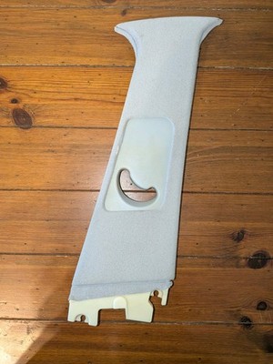 OEM 1999-2003 BMW E39 M5 B PILLAR LEFT DRIVER INTERIOR TRIM GREY