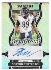 2024 Panini Prizm Significant Ss-gds Gervon Dexter Sr Silver Auto Bears 2024 Panini Prizm Significant Ss-gds Gervon Dexter Sr Silver Auto Bears