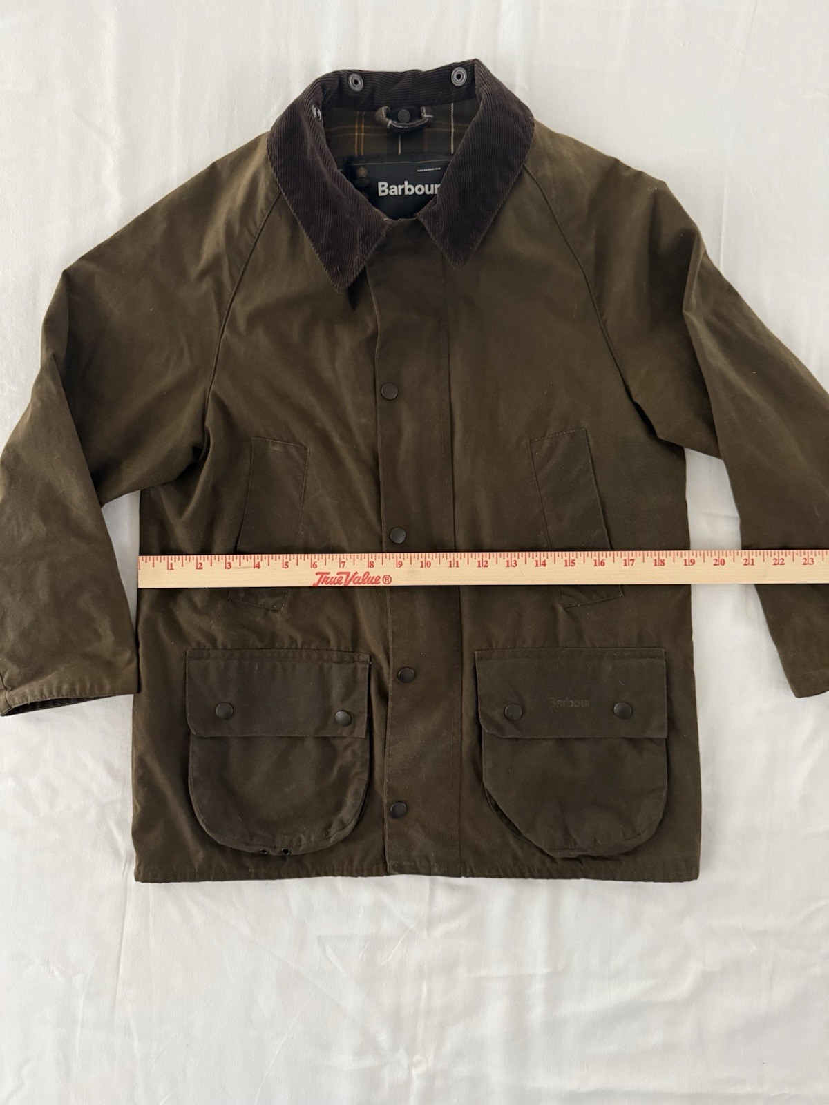 Barbour Women’s Basic Bedale Jacket Size Small Ol… - image 8