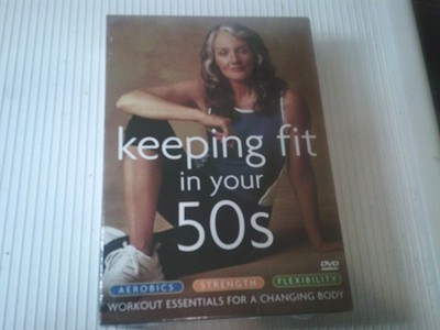 Keeping FIT in Your 50s (DVD). Aerobics, Strength, & Flexibility! Brand New SEAL