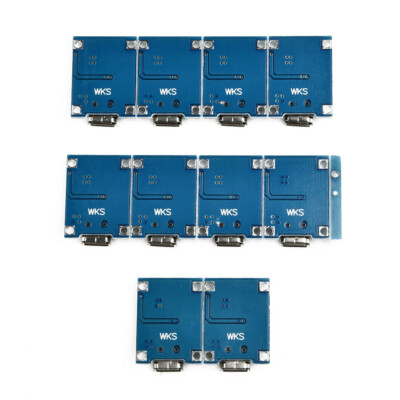 Modul Batterie Ladegerät Tafel Safe Simple Circuit 10pcs Micro USB 5V 18650 Neu