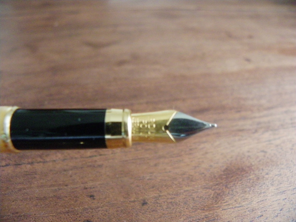 Stylo-plume Ancien Japonais De Fersac - Pointe Iridium Point, Référence 171 - Objet De Collection, Non Garanti Fonctionnel
