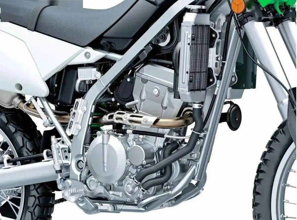 Tapa de cubierta de filtro de aceite de motor CNC para KAWASAKI KLX 300/R/SM KLX 250/SF KLX 300SM Foto 4 de 4