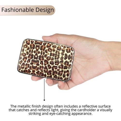 RFID Blocking Aluminium Credit Card Holder Wallet for Men - Travel Safe B4 - Picture 131 of 325