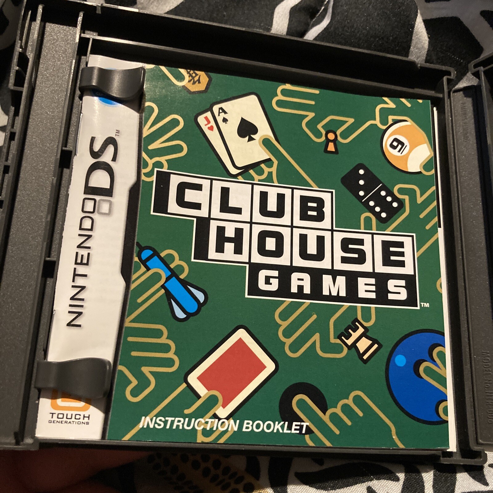 Clubhouse Games - Nintendo DS Game Complete CIB Tested & Works