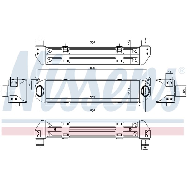 LadeluftküHler LuftgeküHlt Aluminium FüR Land Rover Discovery IV III-image