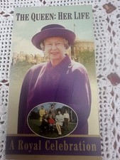 The Queen: Her Life A Royal Celebration VHS Video Cassette Original Box