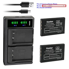 Kastar Battery LTD2 USB Charger for URC MX 950 MX-950 URC MX 980 MX-980 MX 990
