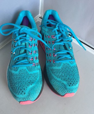 nike blue zoom running shoes