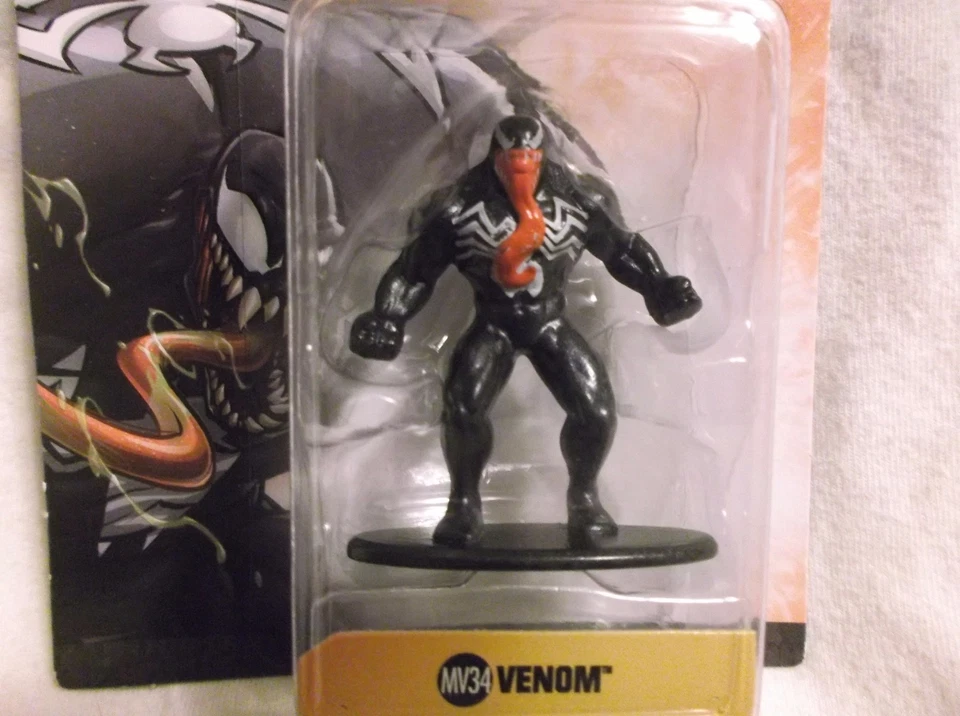 Marvel Spider-Man 2" Nano Metalfigs MV34 Venom 2017 Jada Toys Foto 2 de 4