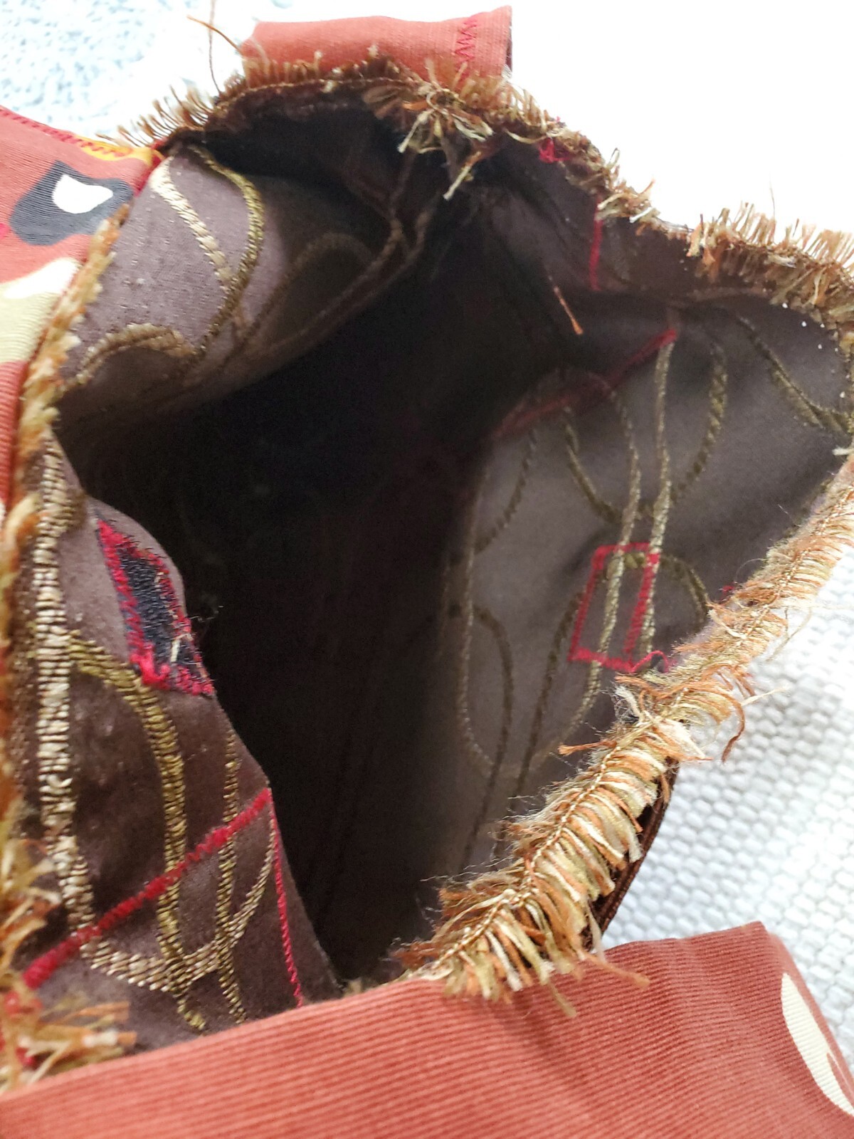 Crossbody Shoulder  Purse Boho Patchwork Artisan … - image 13