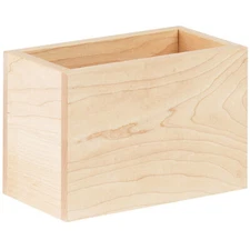 Cal-Mil Blonde 6" x 3" x 4" Maple Wood Merchandiser Box WS-21122312471