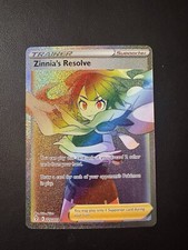POKEMON TCG ZINNIA’S RESOLVE 225/203 SWSH EVOLVING SKIES RAINBOW SECRET RARE!! on eBay