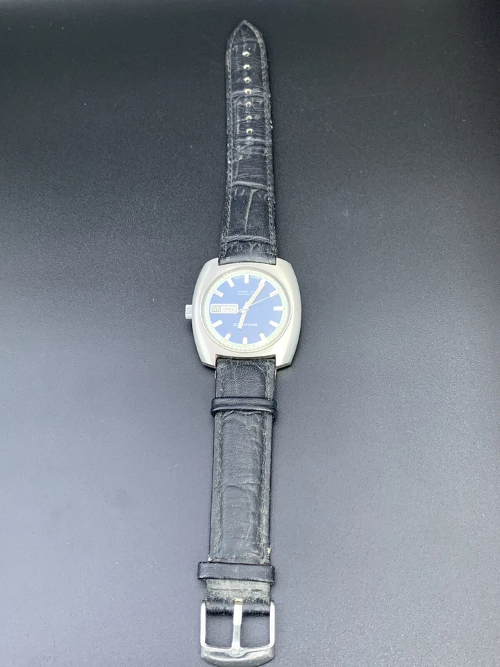 Sandoz Vintage  Sandoz Monsoon Diver Triple Date Double Crown Auto 39m - Image 2 of 4