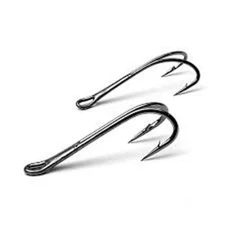 Loop Double Salmon Hooks Size 4 New in Box(Box of 10)