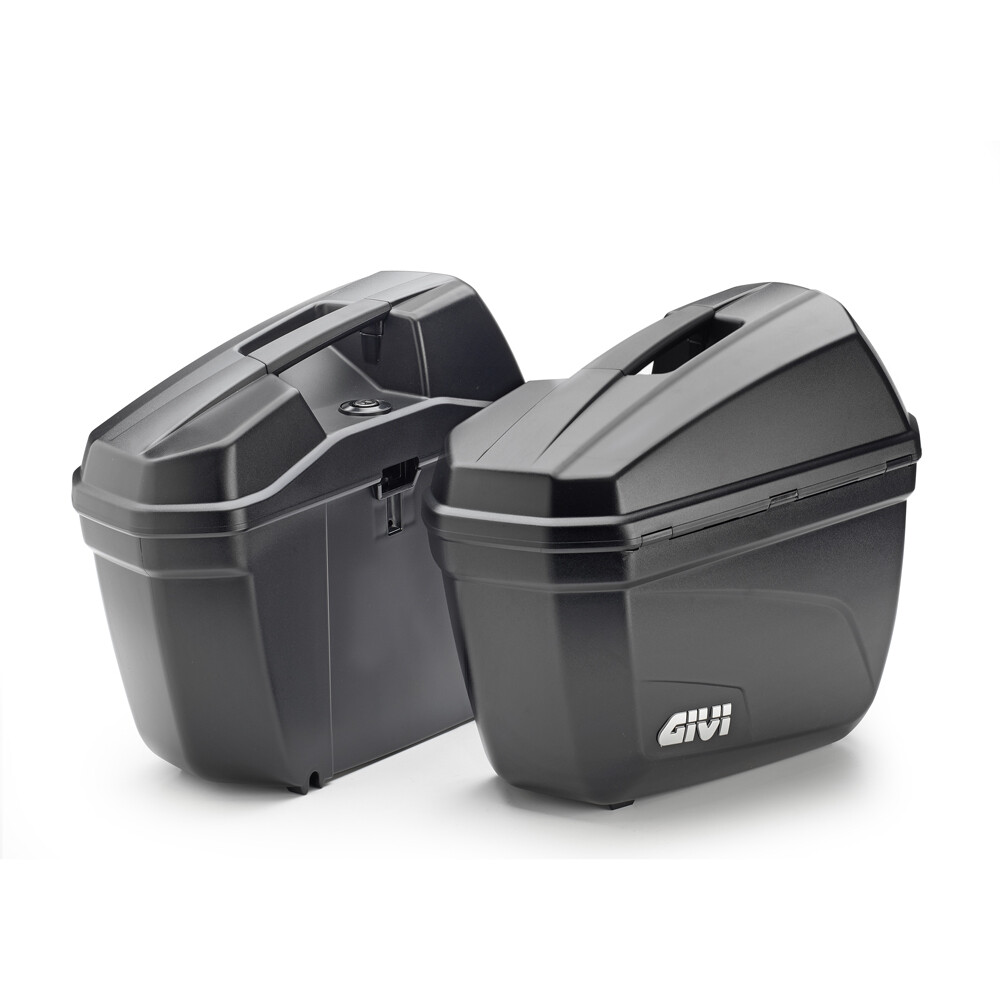 GIVI E22 COPPIA BORSE VALIGIE LATERALI RIGIDE MOTO 22L MONOKEY PER 