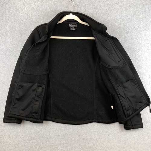 CB Flyknit Full-Zip Jacket Black Womens XL Performance Sports Athleisure Outdoor - Picture 9 of 12