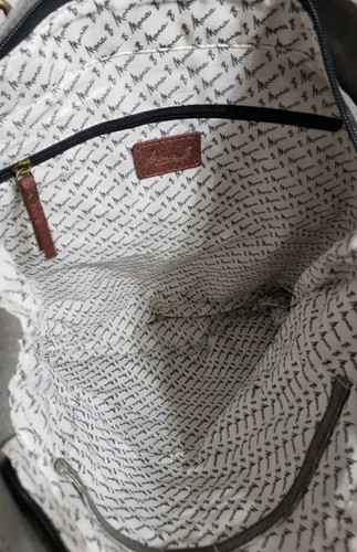 Mona B Purse Dream, Create and Inspire Tote Bag Up-Cycled Canvas Chic Shopper - Bild 2 von 2