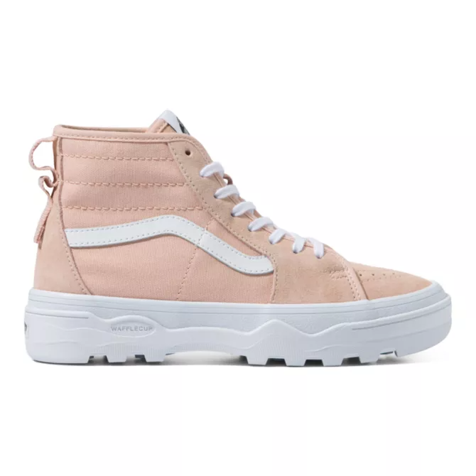 vans sentry sk8 hi wc skate shoe dusty rose