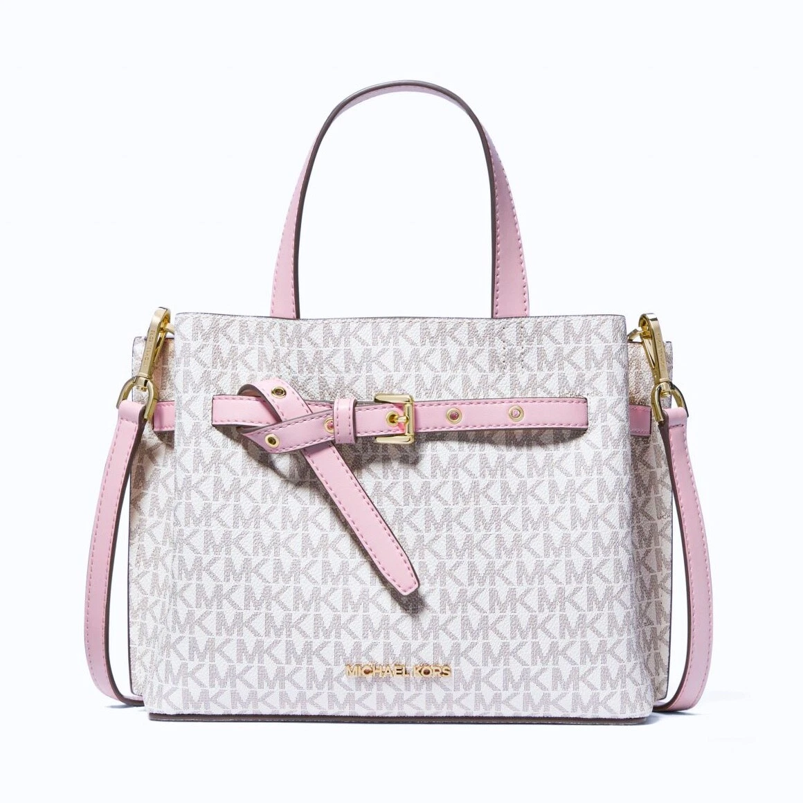 Michael kors vanilla satchel clearance