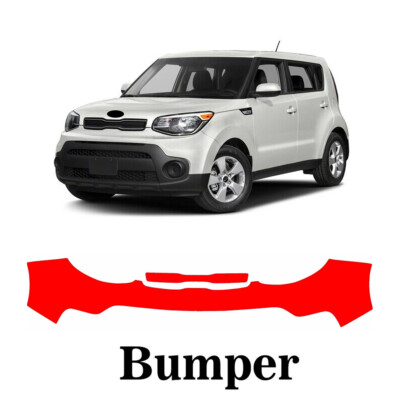 Precut PPF Paint Protection Film Front bumper Clear For Kia Soul 2017 2018