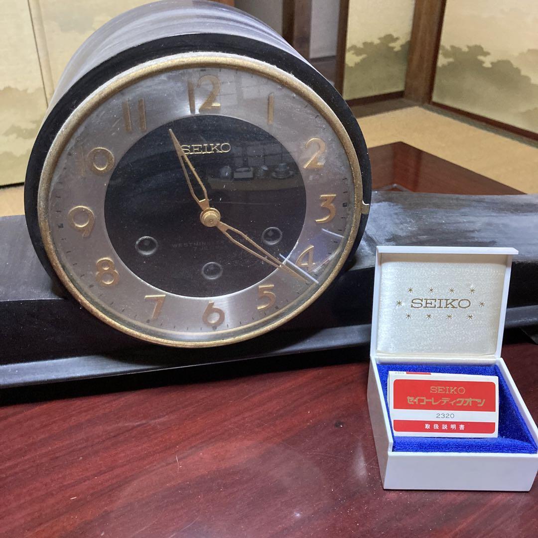 昭和レトロ 動作品 SEIKO セイコー パタパタ時計 昭和レトロ 動作品