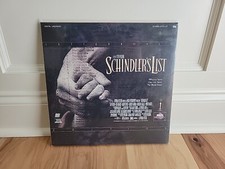 Schindler's List Laser Disc THX Letterboxed Dolby Surround Steven Speilberg