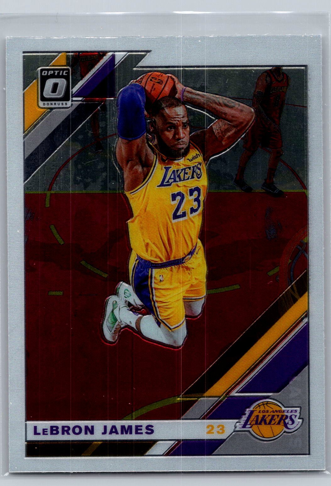 2019-20 Donruss Optic #60 LeBron James LAKERS