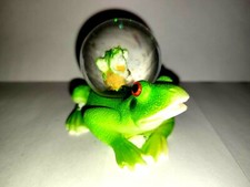 Glitterkugel Frosch, Schüttelkugel, Glitzerkugel, Schneekugel (ES17542) 