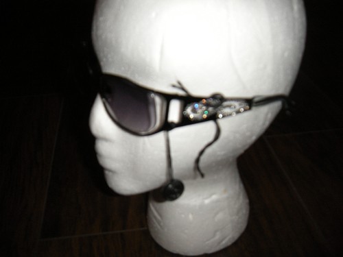 Jimmy Crystal Sunglasses Black Sunglasses Black Jimmy Crystal Sunglasses $98 - Picture 6 of 8